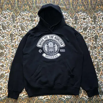 해외 구제 의류 Bring Me The Horizon 락밴드 후드티
