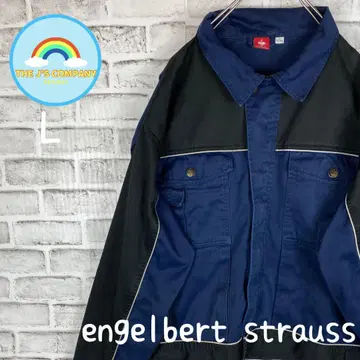 유로 구제 의류 engelbert strauss 숏 기장 워크 자켓 L
