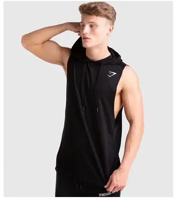 Gymshark(짐샤크) / ARM SLEEVELESS HOODIE