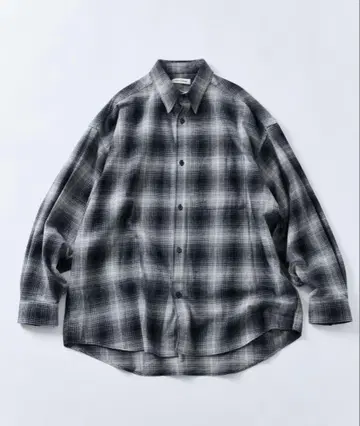 FREAK'S STORE 옴브레 체크 플란넬 셔츠 M 시착만 한 상품