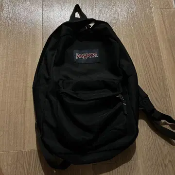 JANSPORT 블랙 백팩