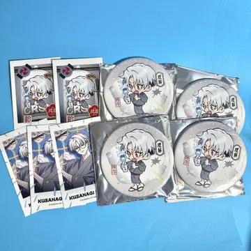 쿠사나기 리카이 카리스마 폴라로이드풍 카드 본 축제 캔뱃지