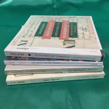 [ 미개봉 ] 수입반 클래식 CD 4장 묶음 3단 디지팩 사양