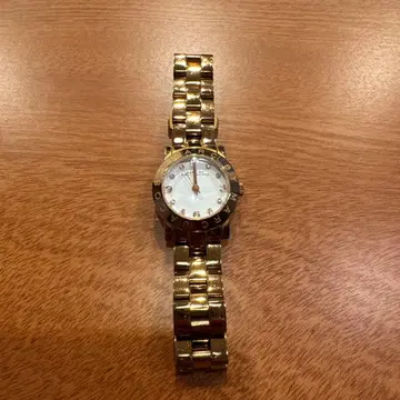 마크 제이콥스 골드 아날로그 손목시계