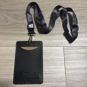 타이항공 ID 카드 케이스 스트랩