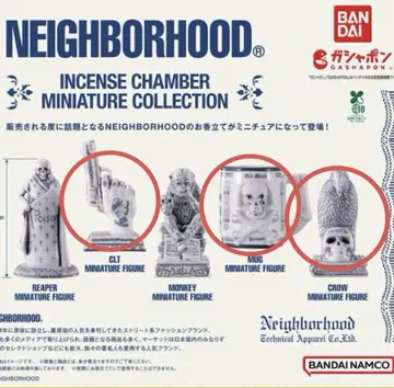 NEIGHBORHOOD 미니어처 피규어 컬렉션
