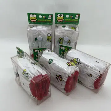 산리오 레트로 1989년제 케로케로케로피 샤워 캡 5개 미사용
