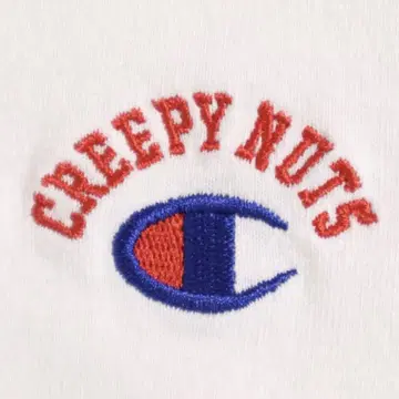 완판템 Champion Creepy Nuts 오리지널 자수 롱T셔츠