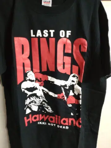Hawaiian6 LAST OF RINGS TOUR 티셔츠 M