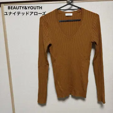 BEAUTY&YOUTH 유나이티드 애로우즈 니트 V넥 스웨터14