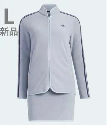 아디다스 골프 쓰리 스트라이프 플리스 셋업 L