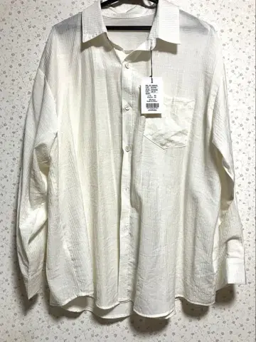 미사용 새상품 antiqua patterntorso 오버 사이즈 셔츠