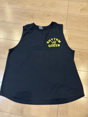 [ 정품 ] ZUMBA 탱크탑 블랙 xs