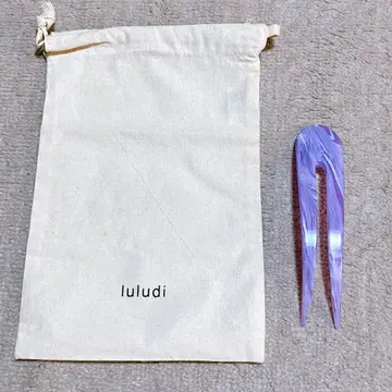 lulude 헤어콤 퍼플