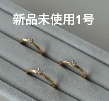 ebine Winding Pinky Ring 1호 미사용 새상품