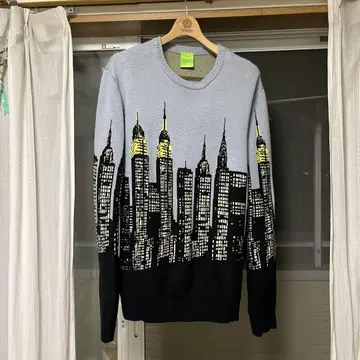 HUF SKYLINE CREW SWEATER 20years