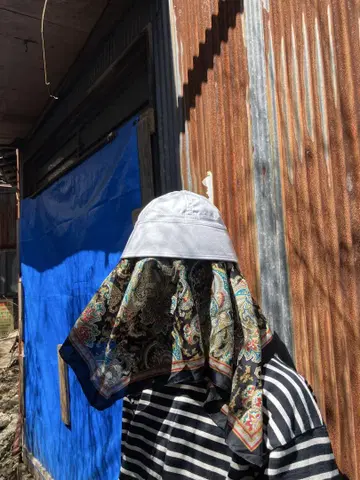 세일러 햇 7 1/2 미군 실물 화이트