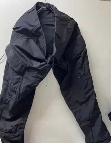 TRU-SPEC 블랙 카고 팬츠 LARGE SHORT