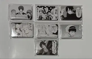 호오즈키의 냉철 DMM 스크래치 복권 캔뱃지 7개 세트