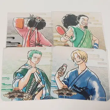 ONE PIECE 코스터 조로 사보 우솝 브룩