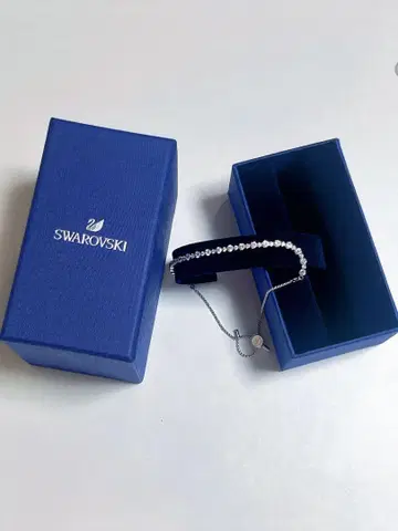 Swarovski 실버 팔찌