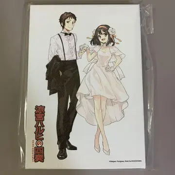 스즈미야 하루히의 사주 특전 캔버스 아트