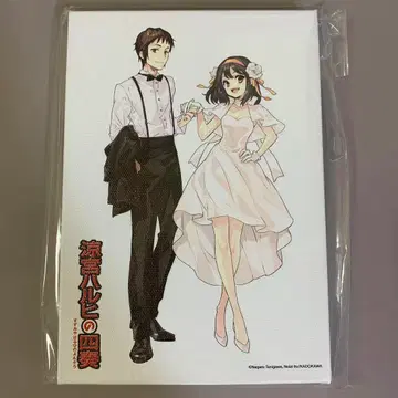 스즈미야 하루히의 사주 특전 캔버스 아트