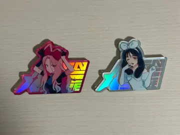 ALIENSTAGE 토끼 시리즈 아크릴 마그넷 미지 & 수아