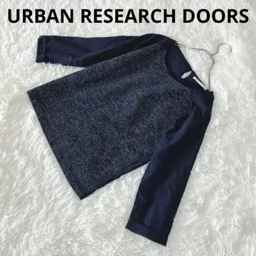 URBAN RESEARCH DOORS (ONE) 긴팔 절개 티셔츠
