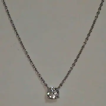 Vendome Aoyama Pt 0.27ct 캐틀 목걸이