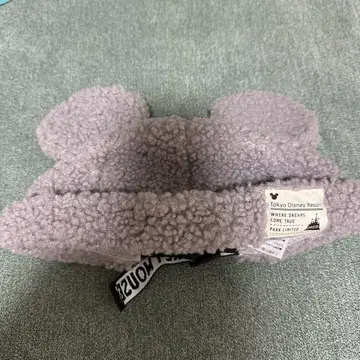 디즈니랜드 복슬복슬 모자 팬캡