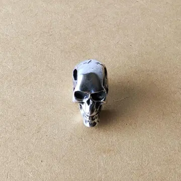 SILVER 해골 비즈