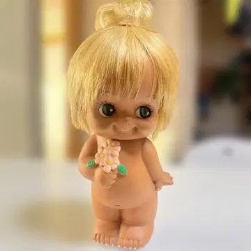 세키구치 로라짱 소프트 비닐 인형 쇼와 레트로