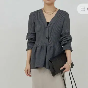GALLARDAGALANTE 페플럼 2WAY 가디건