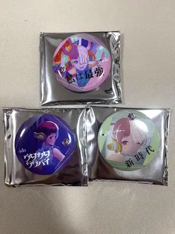 Ado 5thPOPUP 캔뱃지 [ 우타짱 세트 ] 3개 세트
