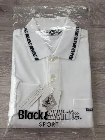 Black & White 긴팔 셔츠 미사용 새상품