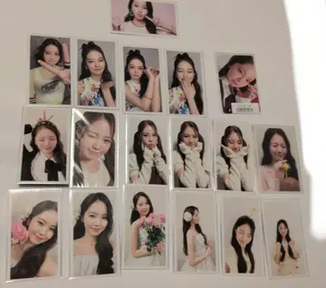 NiziU 아야카 CD 특전 총 18개