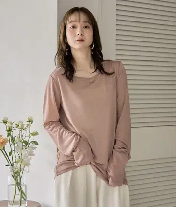 롱 슬리브 시어 이너 / 롱 슬리브 시어 이너