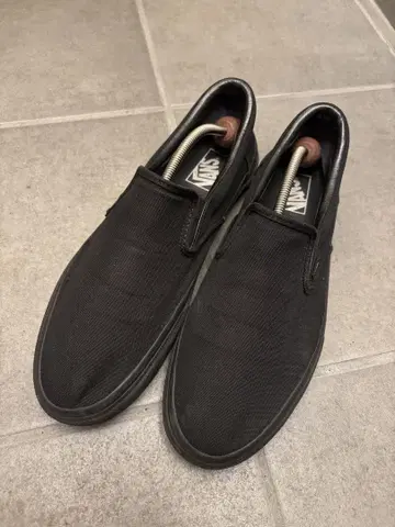 Vans 블랙 슬립온