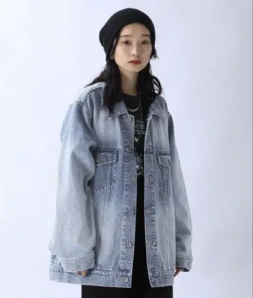 지나시스 데님 자켓