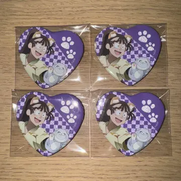 닌타마 란타로 오하마 칸에몬 하트 캔뱃지