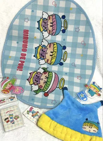밀모데퐁 러그 아크릴 스탠드 키링 거울 헤어 캡 39마트