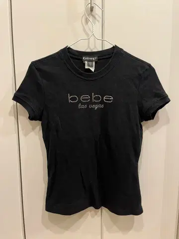 bbsp bebe 로고T셔츠 피치t 그런지 y2k