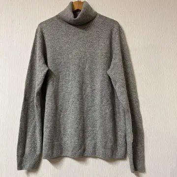 새상품 UNIQLO 유니클로 터틀넥 니트 2024 캐시미어 100