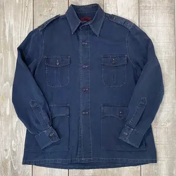 USA제 Willis&Geiger 사파리 자켓 44 overdyed