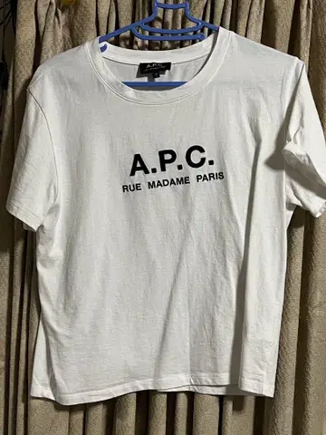 A.P.C. 화이트 T셔츠 M 사이즈