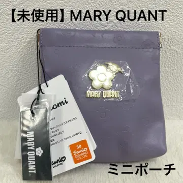 [ 미사용 ] MARY QUANT 한정품 쿠로미 파우치 퍼플 미사용