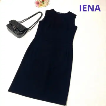 IENA 이에나 원피스 포멀 울 블랙