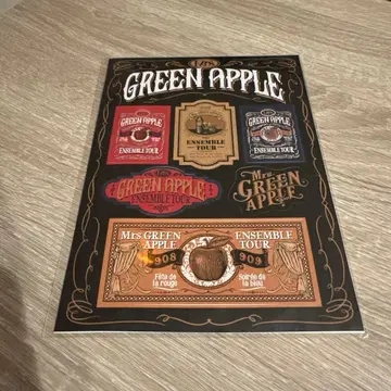 Mrs. GREEN APPLE ENSEMBLE Sticker Set