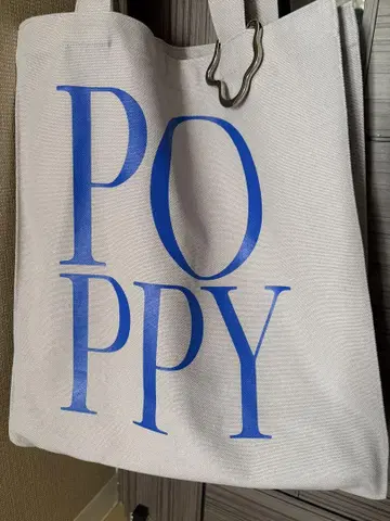 POPPY 로고 토트백